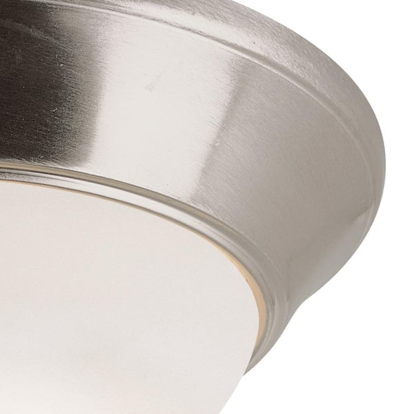 Brushed nickel on sale light fixtures