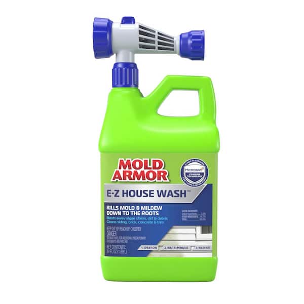 Mold Armor 64 oz. House Wash Hose End Sprayer Mold and Mildew Remover
