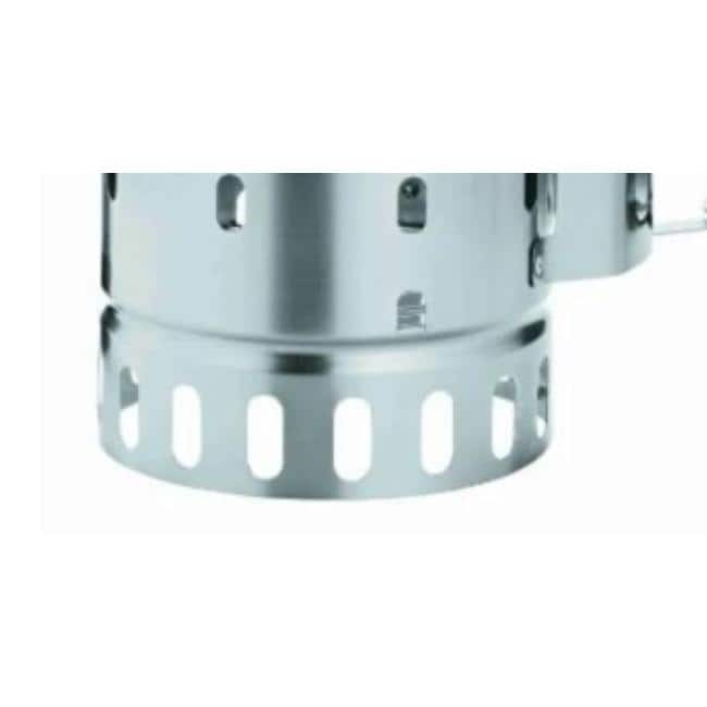 Silver Stainless Steel Charcoal Starter Chimney with Stay-Cool Handle