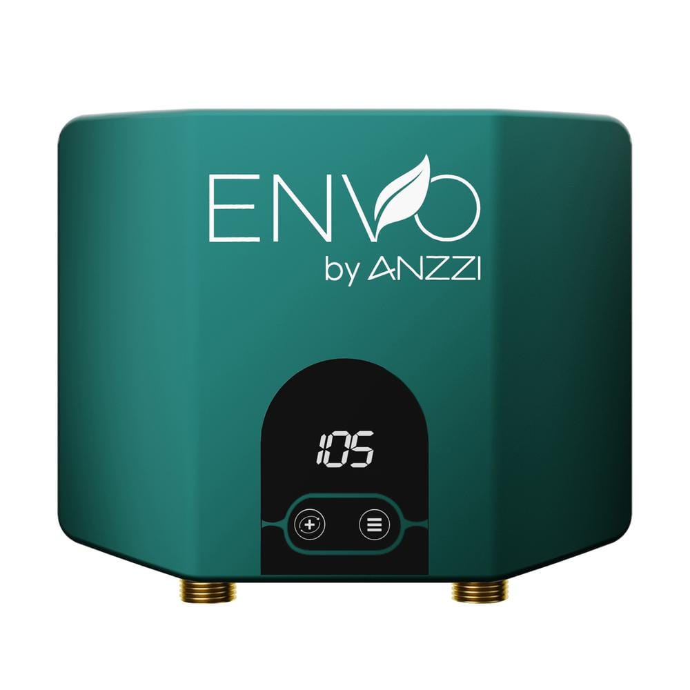 ANZZI WH-AZ035-M1 ENVO Ansen 3.5 kW 0.8 GPM Tankless Electric Water Heater  WH-AZ035-M1 - The Home Depot