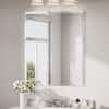 KeonJinn 30 in. W x 36 in. H Rectangular Beveled Frameless Wall Mount Bathroom Vanity Mirror Decorative Wall Accent Mirror HD-WKJ-FJ7691