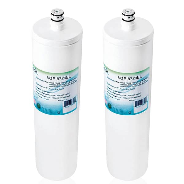 Swift Green Filters SGF-8720EL Compatible Commercial Water Filter for CFS8720-EL, 55893006, (2 Pack)