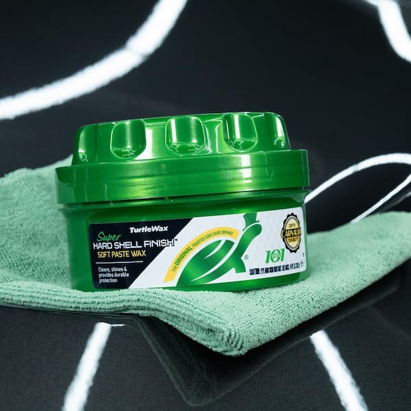 TURTLE WAX 14 oz. Super Hard Shell Paste Wax T222R - The