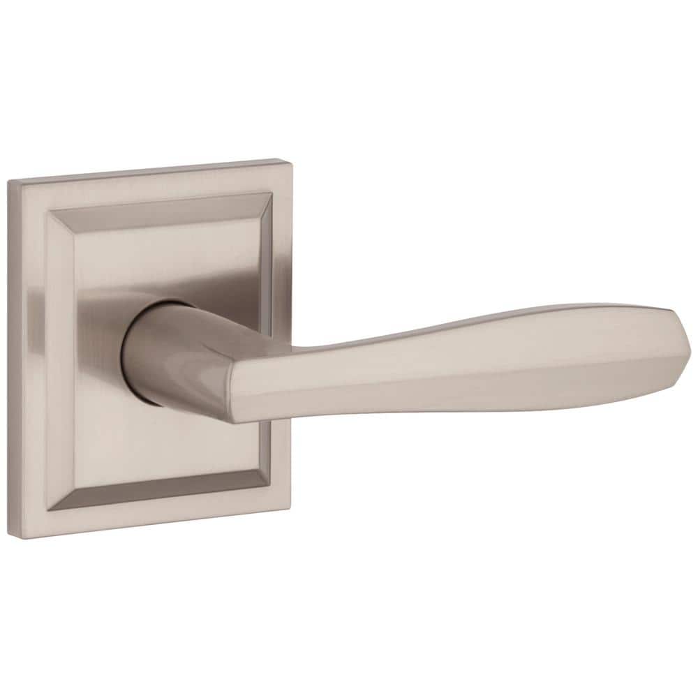 Baldwin Torrey Satin Nickel Low Profile Rose Hall/Closet Passage