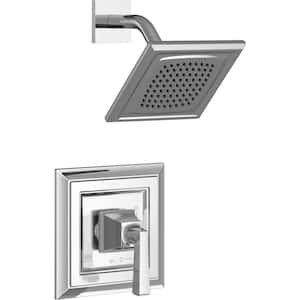 Town Square S Shower Faucet Trim Kit for Flash Rough-in Valves in Polished Chrome (Valve Not Included)