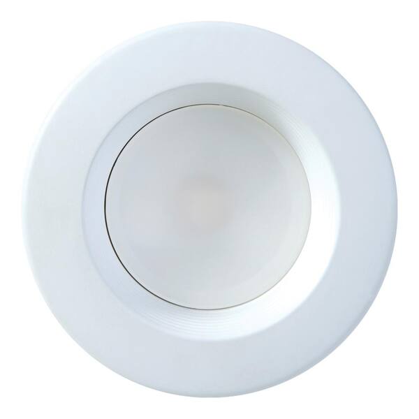 RL 4 in. White Tunable Bluetooth Smart Integrated LED Recessed Ceiling Light Trim CCT (2700K-5000K) (6-Pack)