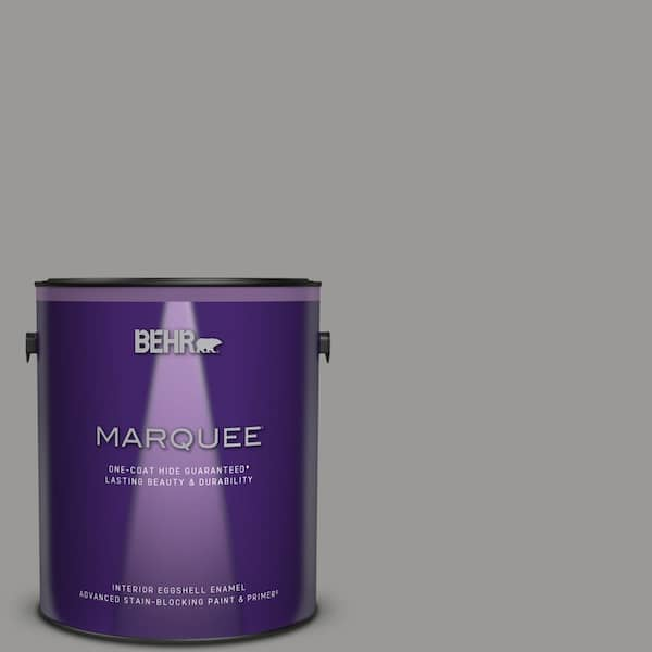 BEHR MARQUEE 1 gal. Home Decorators Collection #HDC-NT-10A Dolphin Gray One-Coat Hide Eggshell Enamel Interior Paint & Primer