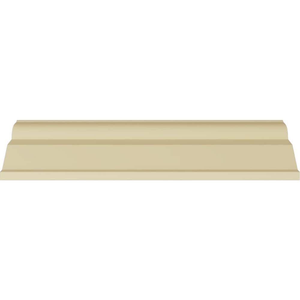 Dauphine White Polyurethane Crown Moulding 94.5"