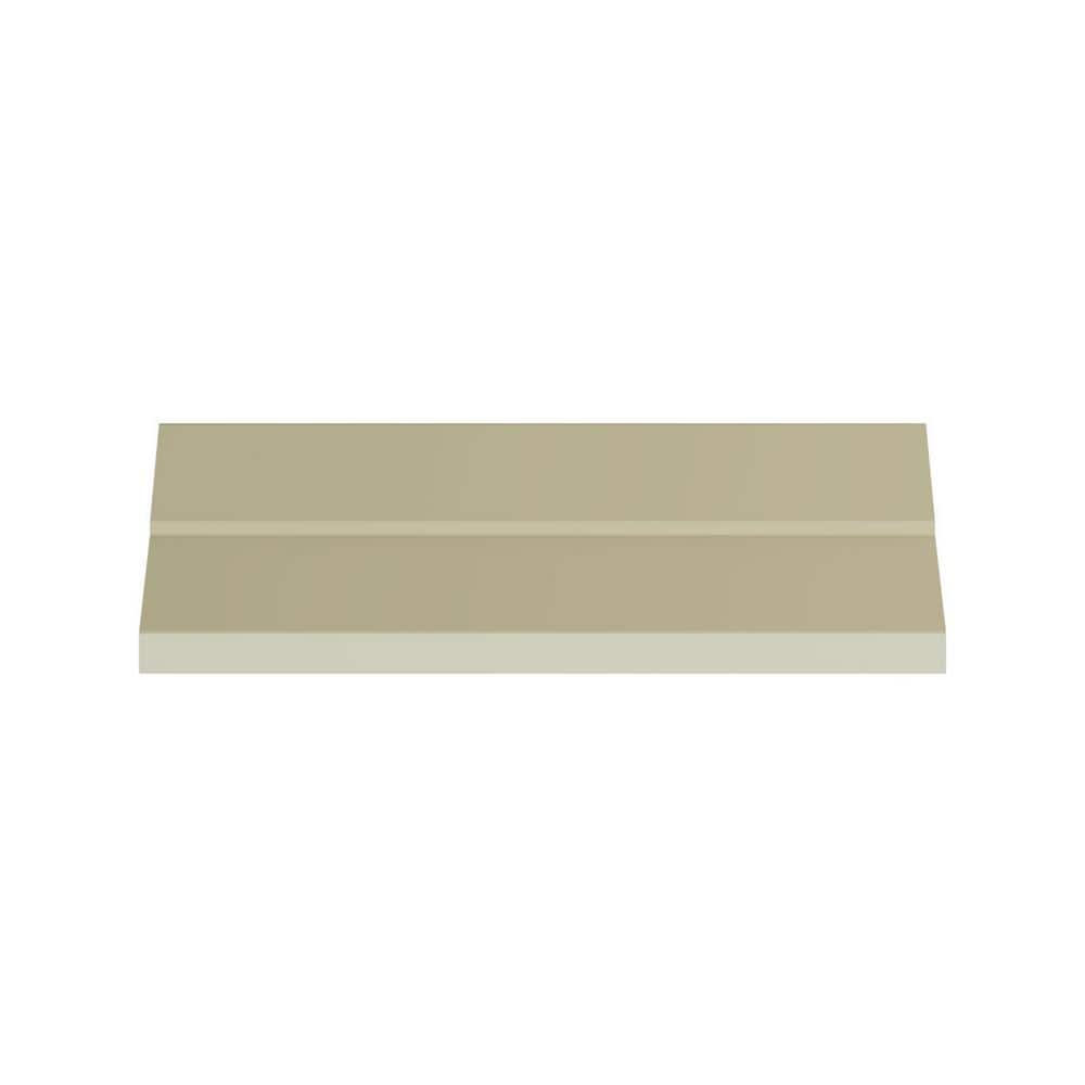Alicia 96" Gray Polyurethane Crown Moulding