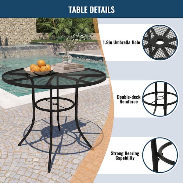 aldi sale patio umbrella Belavi 7.5 Foot Umbrella