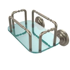 Que New Wall Mounted Guest Towel Holder in Antique Pewter