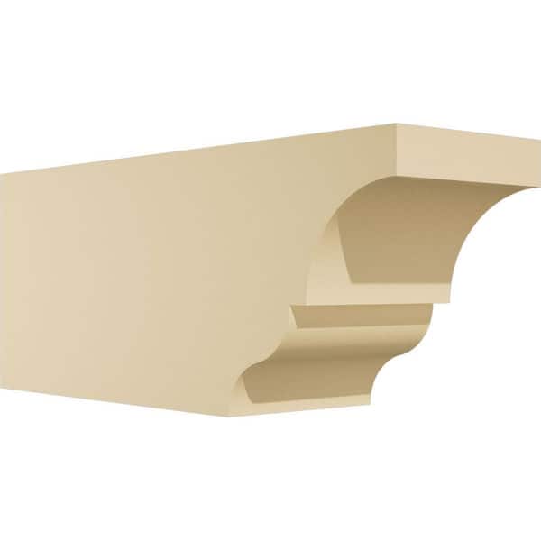 Ekena Millwork Standard Asheboro 6 in. W x 8 in. H x 20 in. D Signature Urethane Rafter Tail Outlooker