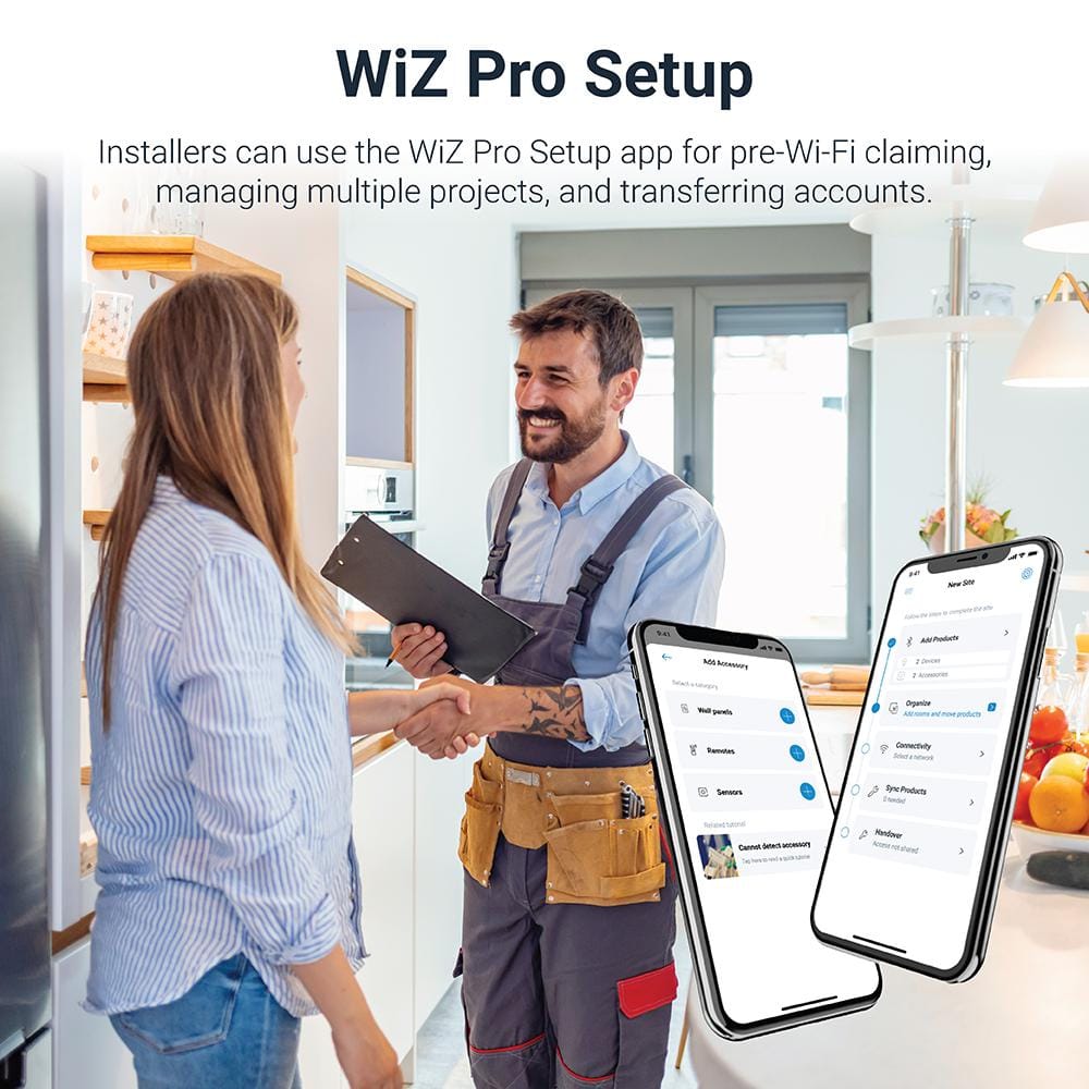 6-Inch Smart LED Downlight with Wi-Fi Control