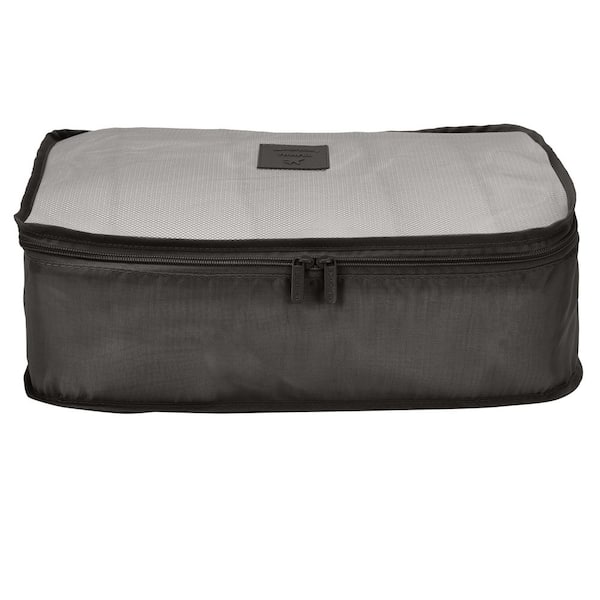 GForce 6-Piece Deluxe Traveling Packing Cube Set in Washed Black