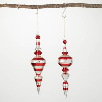 Black Christmas Ornaments at