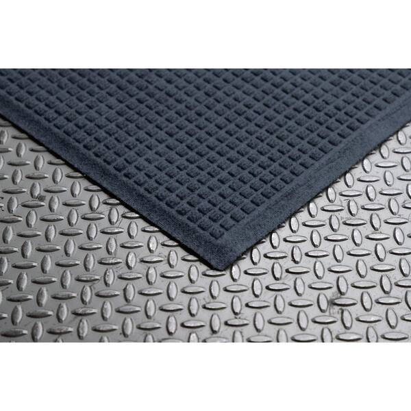 TrafficMaster Enviroback Charcoal 60 in. x 36 in. Recycled Rubber/Thermoplastic  Rib Door Mat 60-443-1902-30000500 - The Home Depot