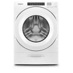 4.5 cu. ft. High Efficiency White Front Load Washing Machine with Steam and Load and Go Dispenser