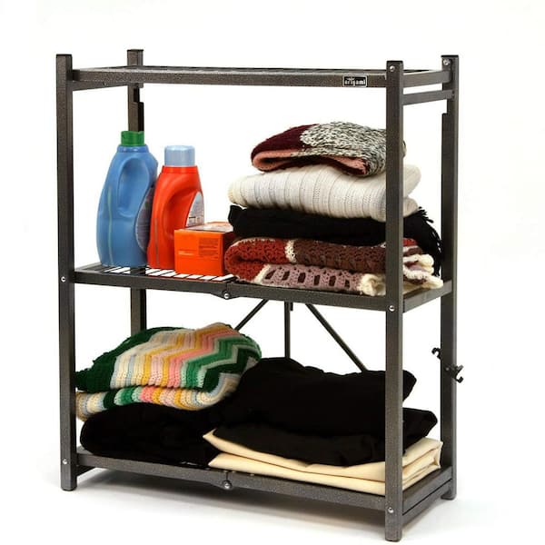 Buy Equal 3-Shelf Folding Storage Racks at Best Price