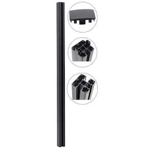 Veranda Euro Style 8 ft. Ground Install Fence Post Kit