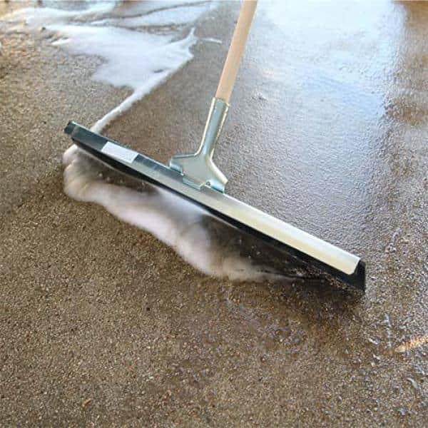 Ettore 24" Steel and Rubber Industrial Floor Squeegee