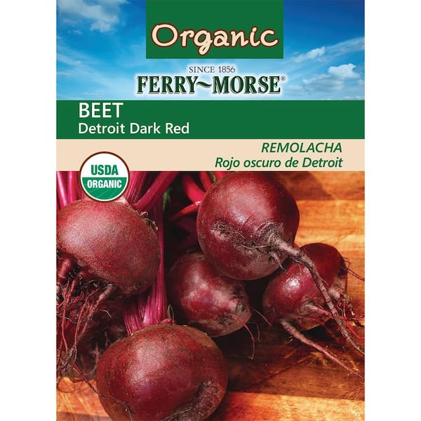 Ferry-Morse Organic Beet Detroit Dark Red Seed