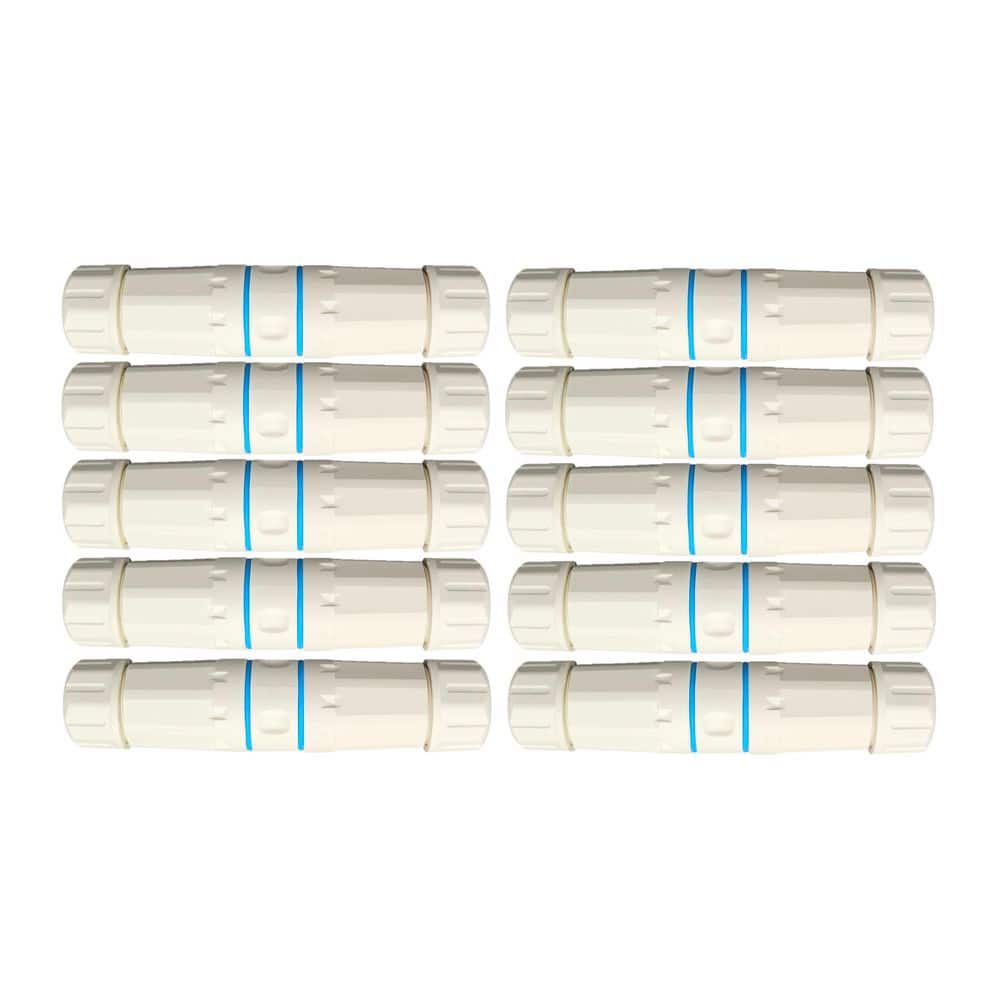 Cat6 Shielded Waterproof RJ45 Coupler White 10-Pack price history on PriceWatchPro