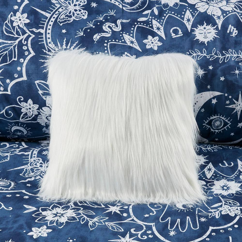 Navy Microfiber Celestial Full Bedspread Set