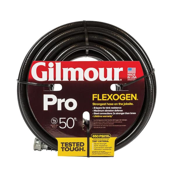 Gilmour 5/8 in. Dia x 50 ft. Flexogen Pro Water Hose