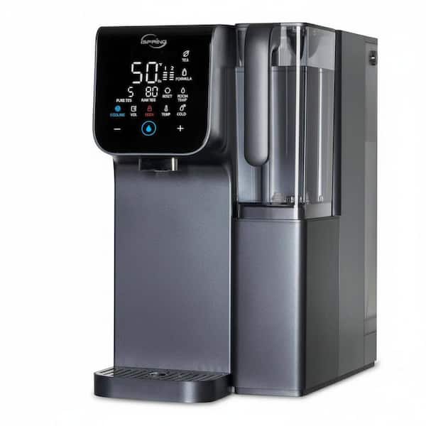 Hot & Cold Reverse Osmosis Countertop Water Filter System&Ak, TDS&Filter Lifespan Monitor,Includes Extra FPCA100 Filter