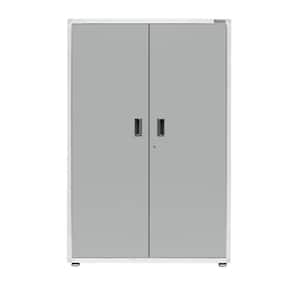 Ready-to-Assemble Steel Freestanding Garage Cabinet in Gray Slate (48 in. W x 72 in. H x 18 in. D)