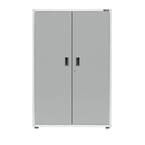Ready-to-Assemble Steel Freestanding Garage Cabinet in White (48 in. W x 72 in. H x 18 in. D)
