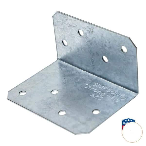 2 in. x 1-1/2 in. x 2-3/4 in. Galvanized Angle (4-Count)