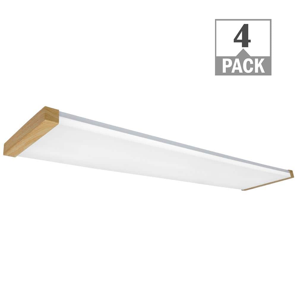 4 ft. x 10 in. Modern LED Kitchen Light Flush Mount Light 4200LM 46W Adjust