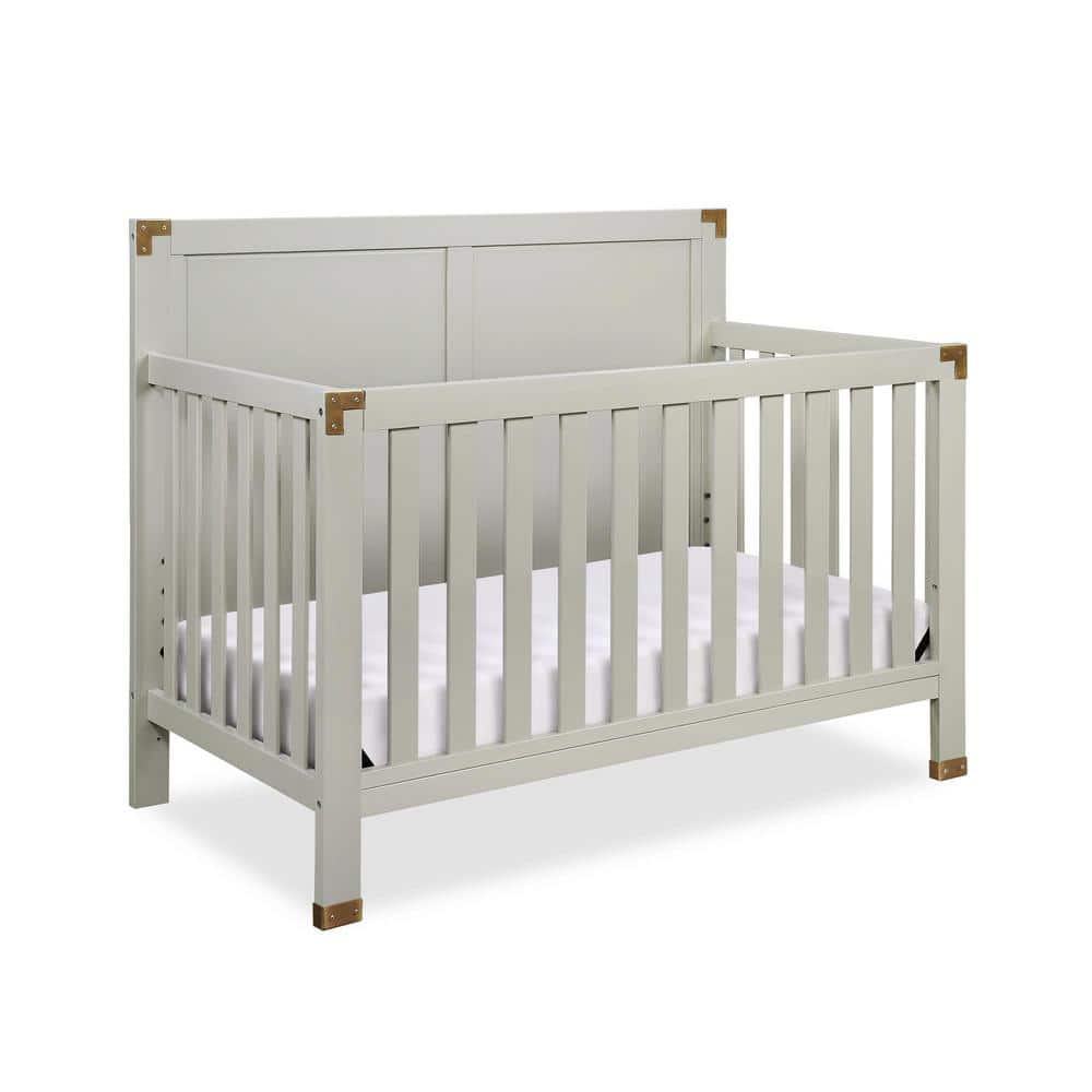 BABY RELAX Mylan Graphite Gray 5-in-1 Convertible Crib -  DE13288