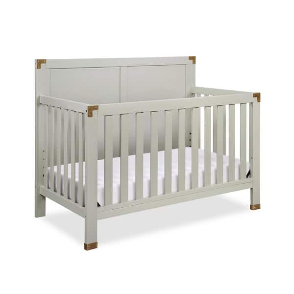 BABY RELAX Mylan Graphite Gray 5-in-1 Convertible Crib