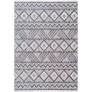 Chelsea Brimmer Grey 5 ft. 3 in. x 7 ft. 2 in. Area Rug