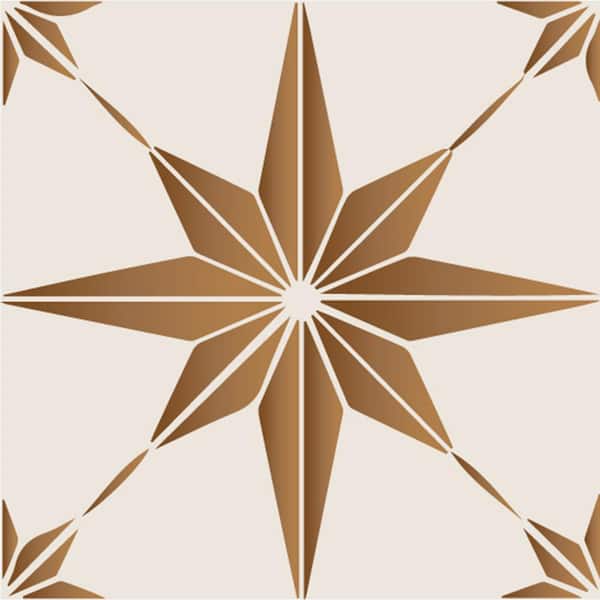 MI ALMA Brown B58 8 in. x 8 in. Vinyl Peel and Stick Tile (24 Tiles, 10.67 sq.ft./Pack)