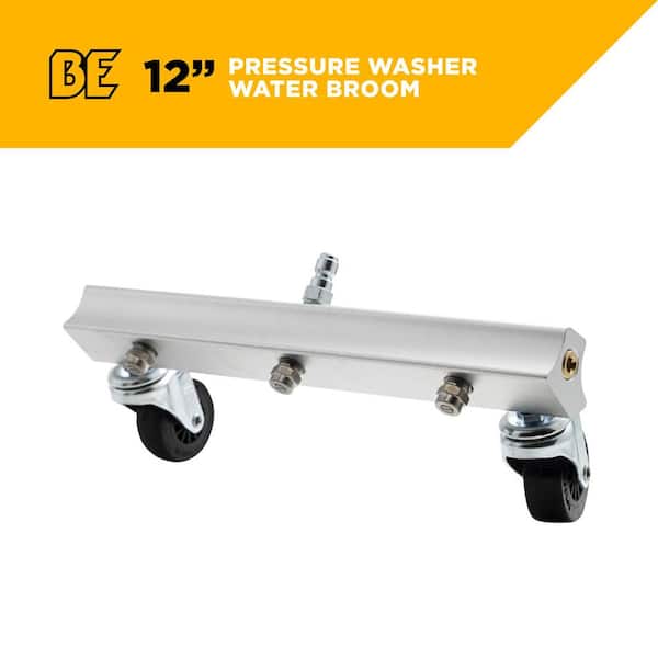 BE POWER EQUIPMENT Pressure Washer 12 in. Water Broom Attachment