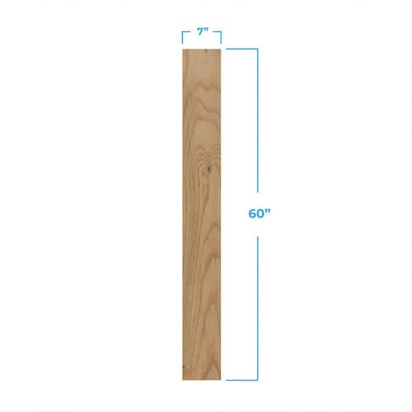 Montserrat Meraki Demure Narural 20 MIL x 7 in. W x 60 in. L Click