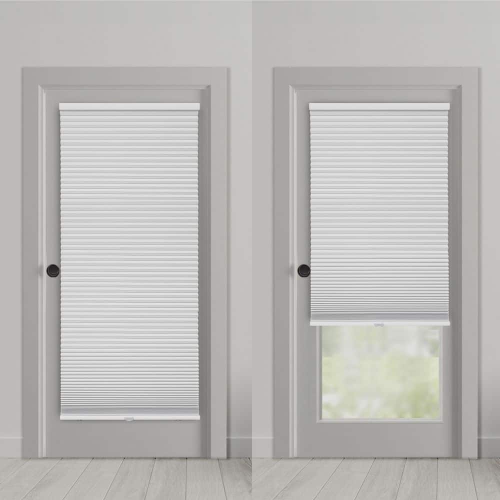White Cordless Blackout Magnetic Cellular Shade - 28 in. W x 72 in. L price history on PriceWatchPro