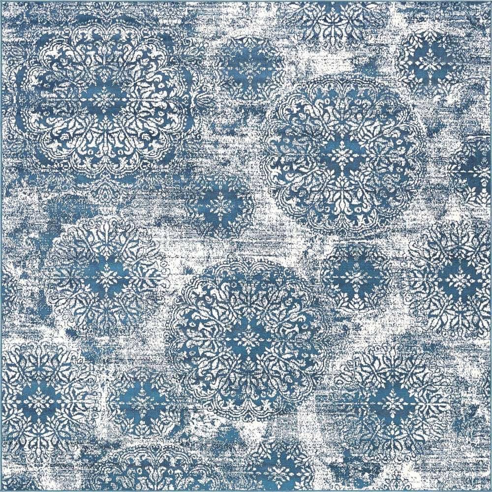 Sofia Grand Blue 8' 0 x 8' 0 Square Rug price history on PriceWatchPro