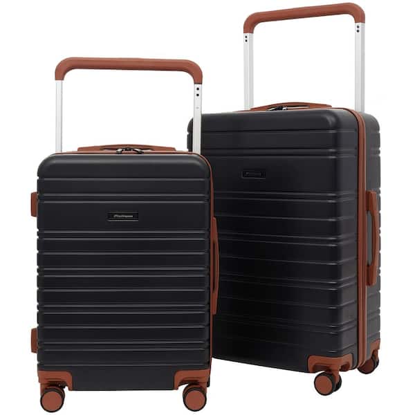 TCL 2-Piece Rolling Hard Side Luggage Collection with 360° 8-Wheel System  and Extra Wide Telescopic Handle (Top) TCP-88302-001 - The Home Depot