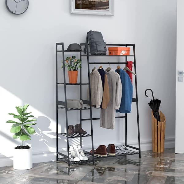 Bamboo Shelves With Drawers, Closet Organization