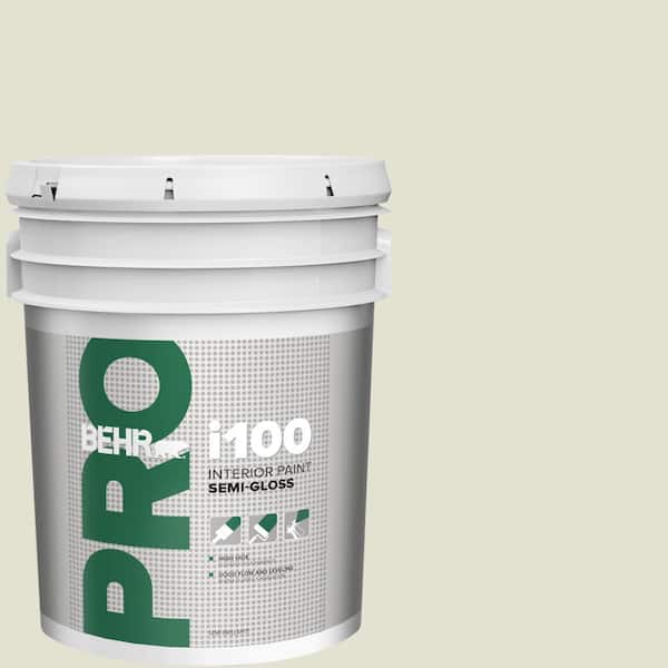 5 gal. #400E-2 Turtle Dove Semi-Gloss Interior Paint
