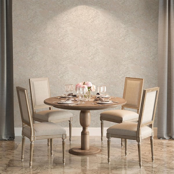 Lustre Stucco Beige Wallpaper