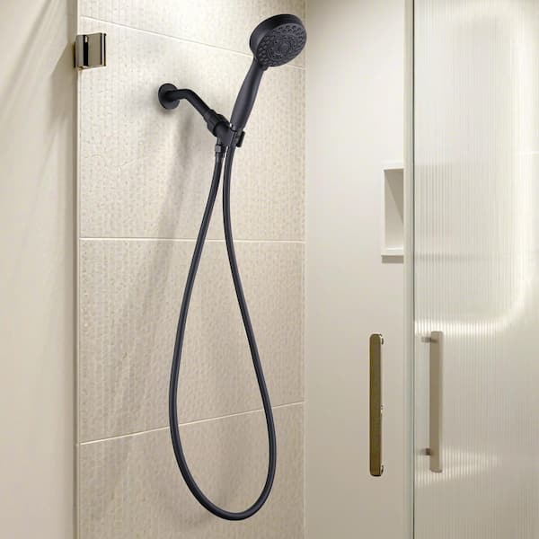 5-Spray Wall Mount Handheld Shower Head 1.75 GPM in Oil Rubbed Bronze