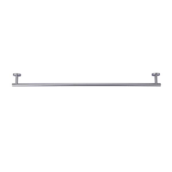 36 in. Wall Mounted Single Towel Bar Bath Hardware Accessory in Brushed Nickel