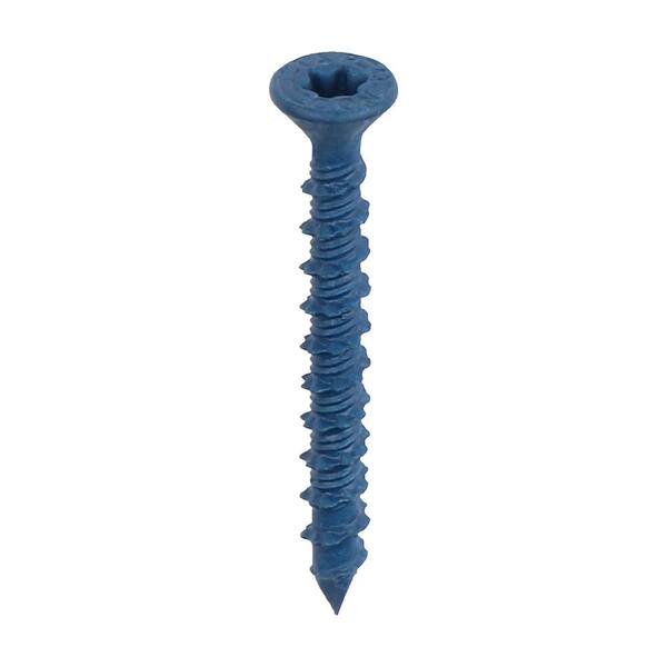 Tapcon 3/16 in. x 1-3/4 in. Star Flat-Head Concrete Anchors