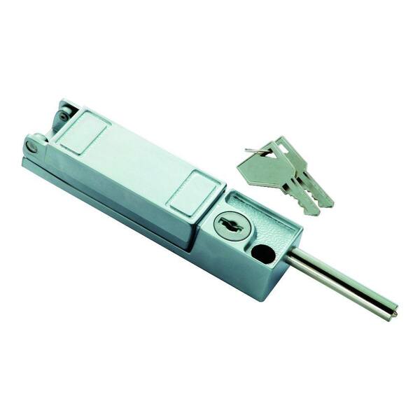 First Watch Security Chrome Keyed Patio Door Lock