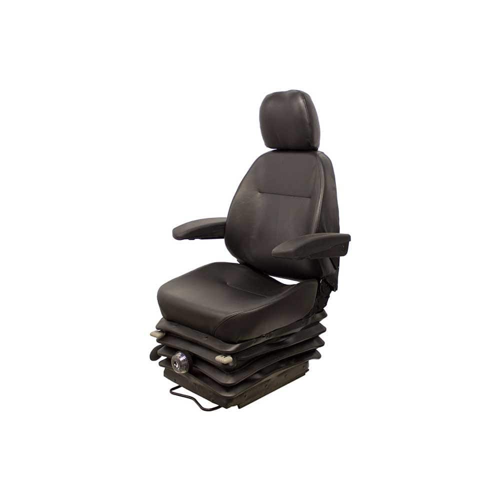 500 Mechanical Suspension Seat : With Armrests : Black Vinyl price history on PriceWatchPro